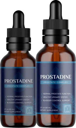 Prostadine liquid drop bottles